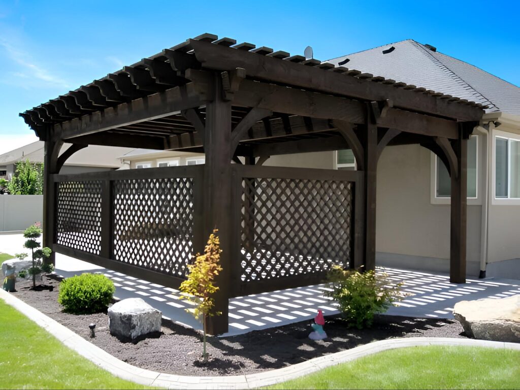 image of a pergola