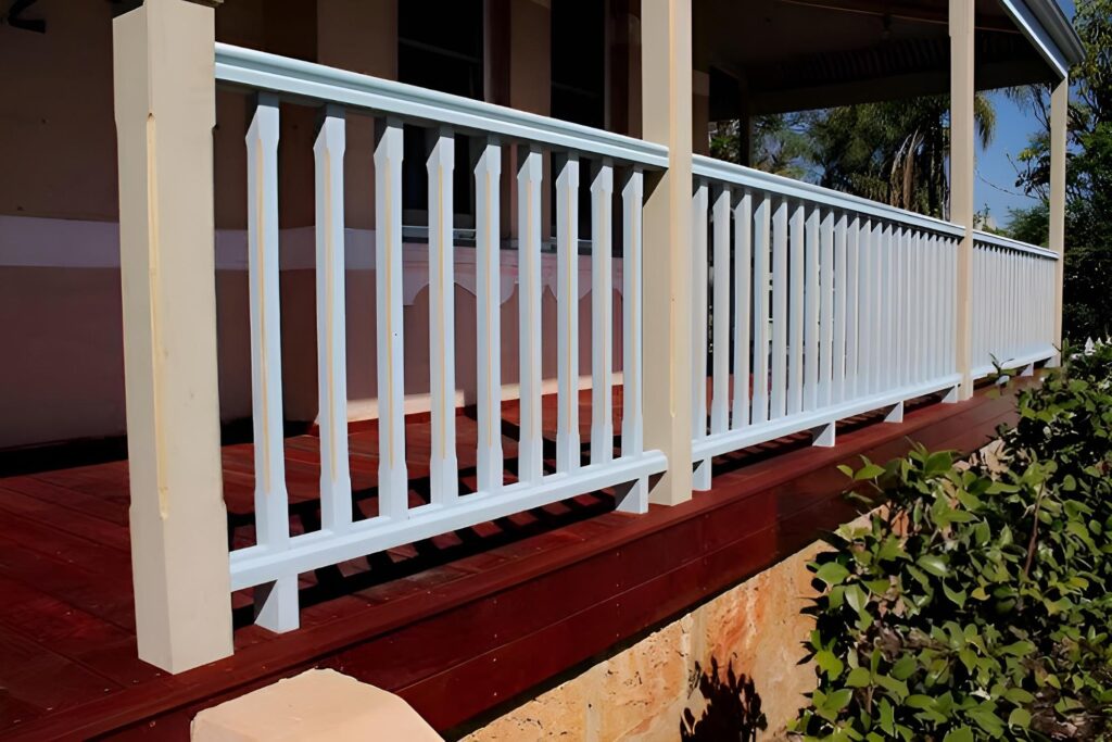 maintain and care for timber balustrade