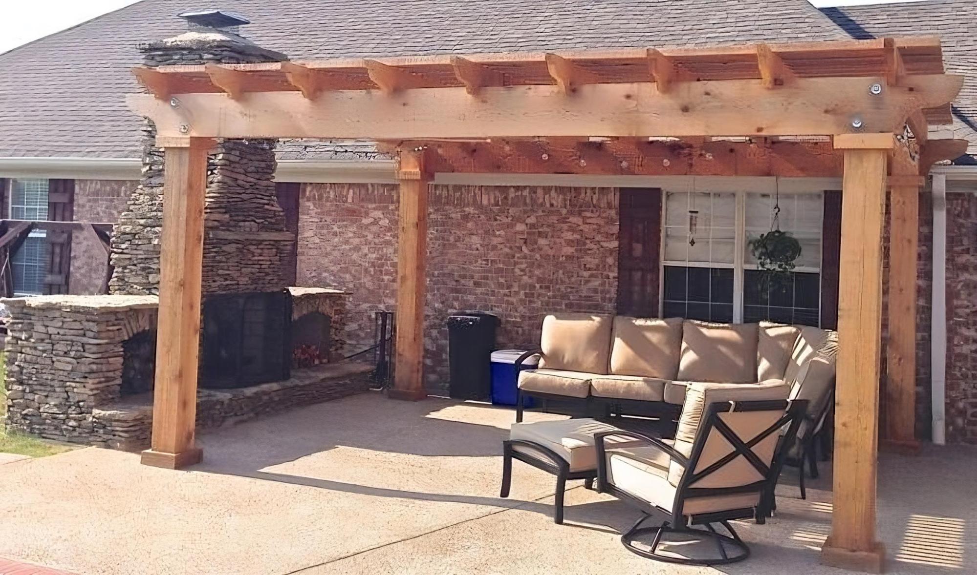 image of a pergola