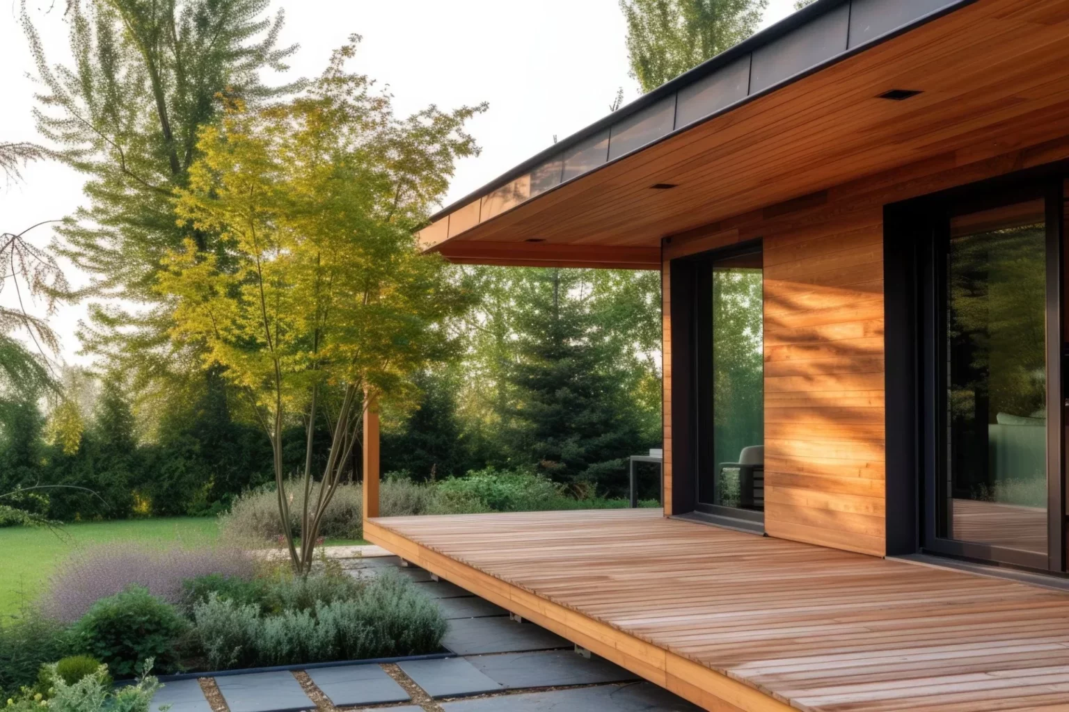 Image of a timber decked balcony | Cost Of Timber Deck Installation | Sydney Decking Solutions