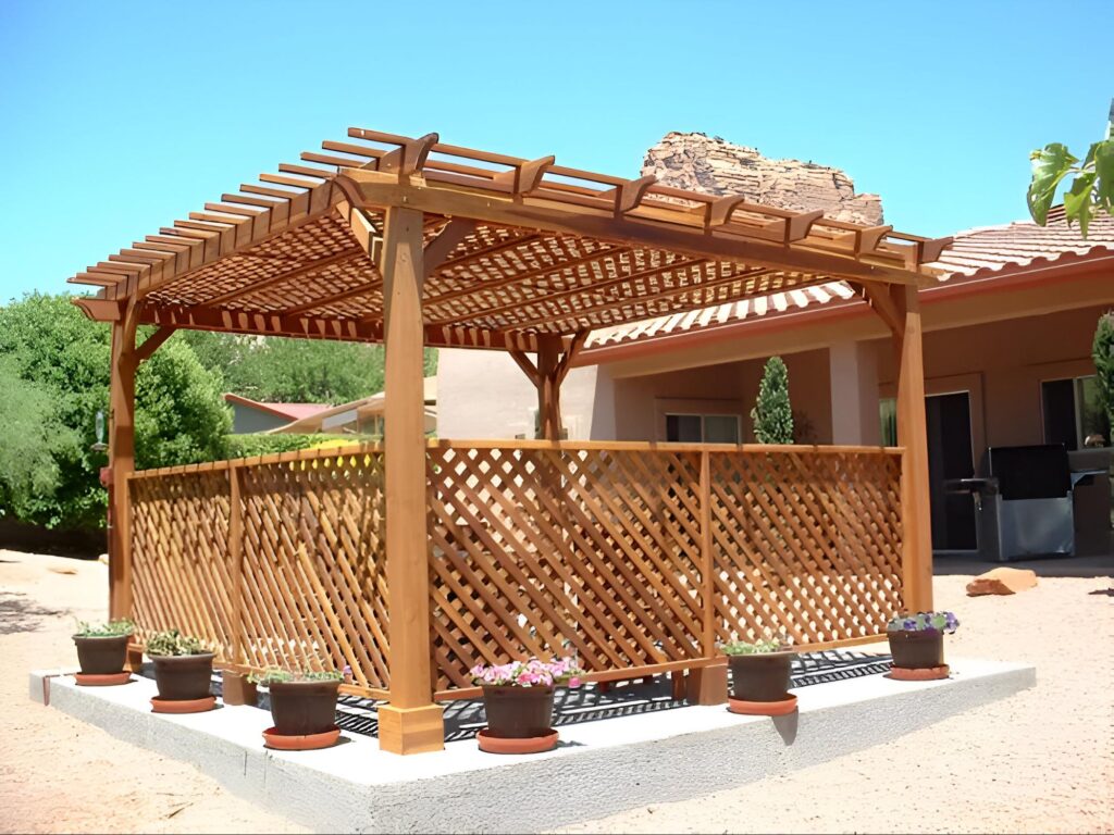 image of a pergola