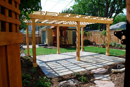 backyard pergola