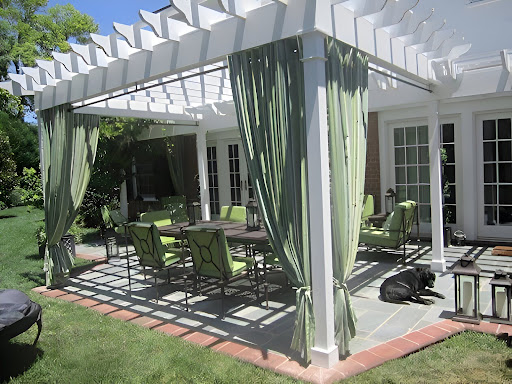 backyard pergola