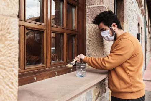 how to oil deck