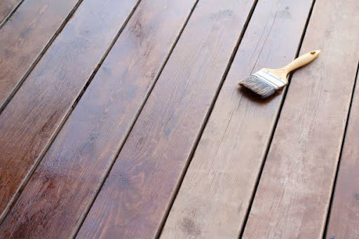 how to oil deck