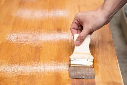 how to oil deck