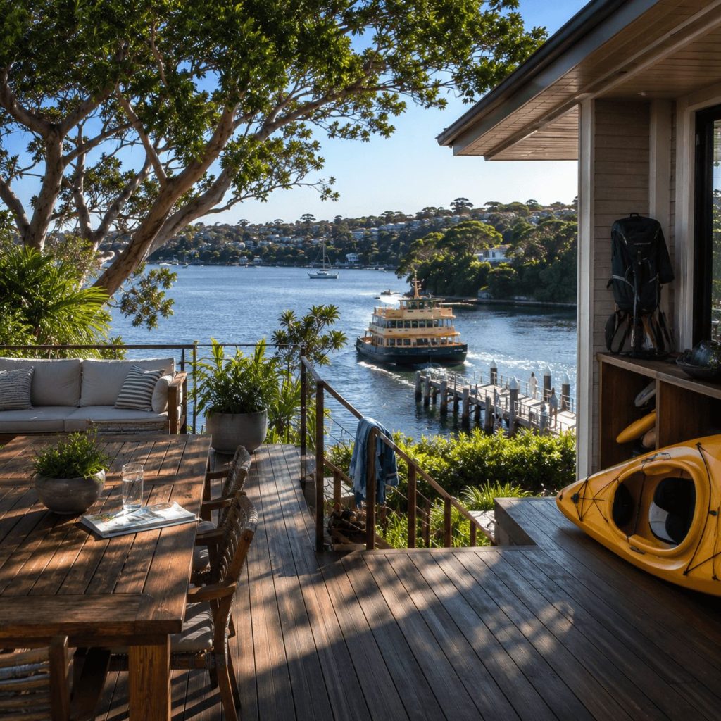 greenwich deck builder - Outdoor Living in a Harbour Peninsula Suburb