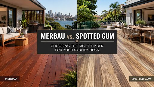 Merbau vs. Spotted Gum: Choosing theRight Timber for Your Sydney Deck