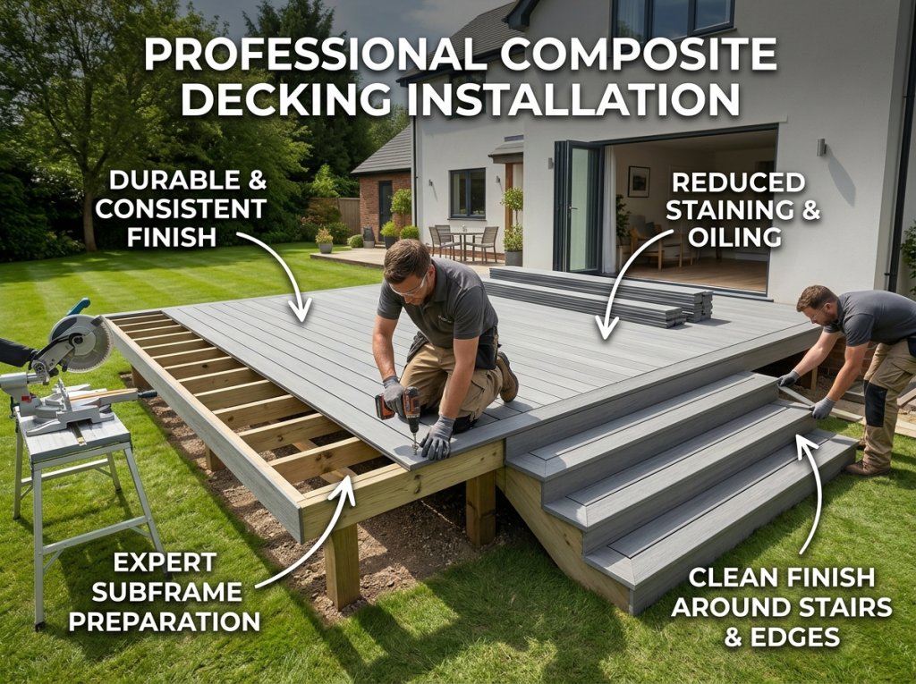 Composite Decking Installation​