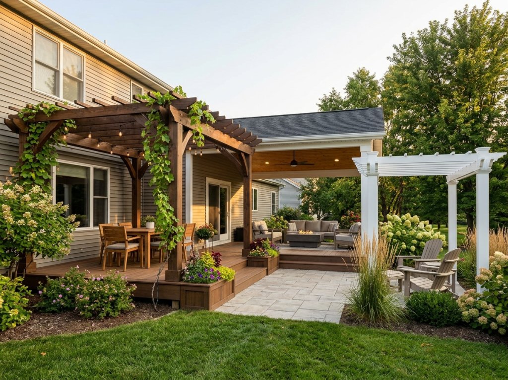 Pergolas and Outdoor Covered Areas​