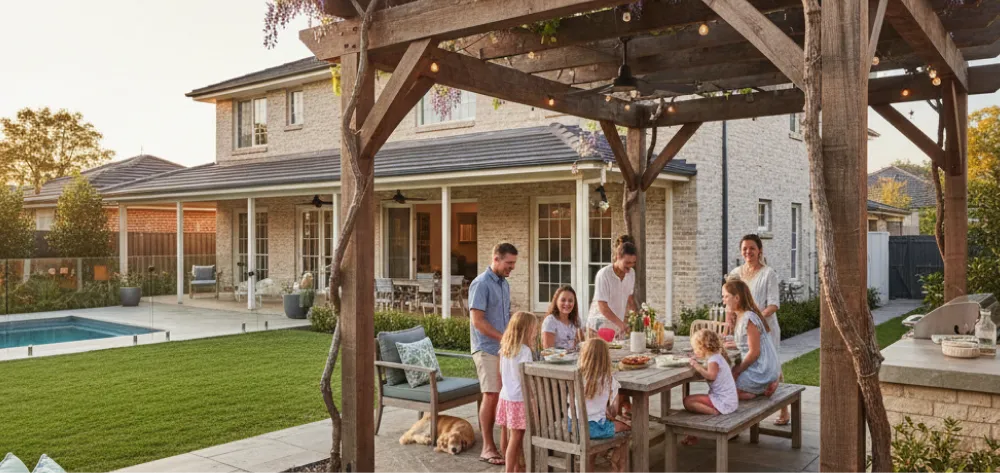 Backyard Entertainment Areas