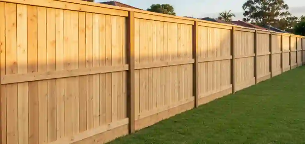 Boundary Timber Fencing