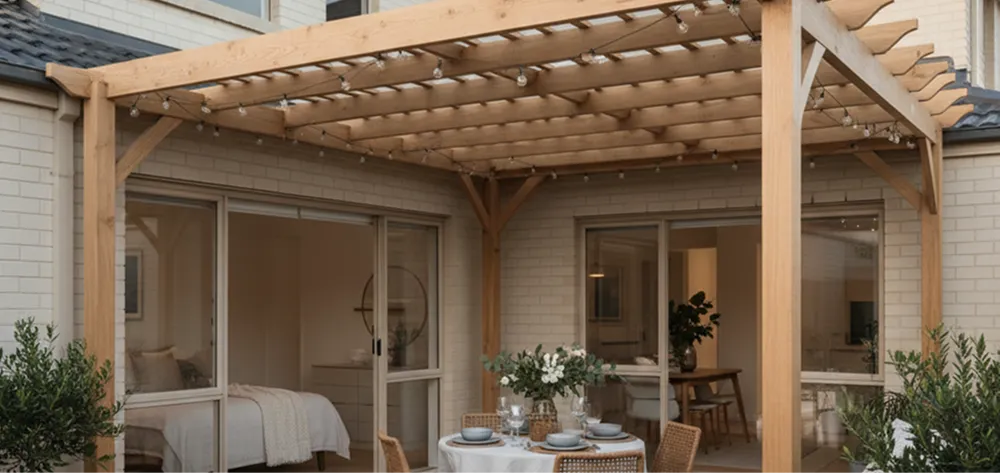 Courtyard Pergolas