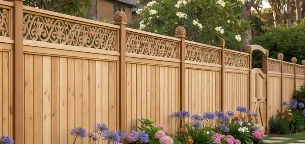 Decorative Timber Fencing