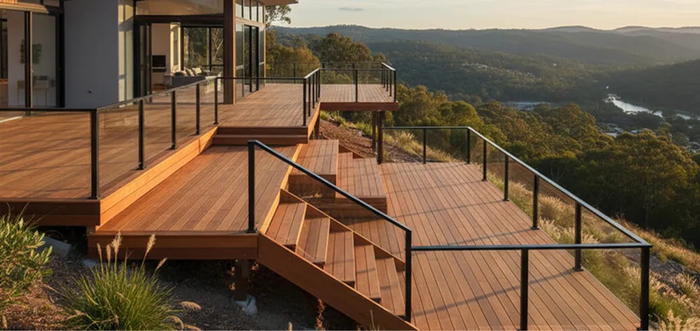 Elevated Timber Decking