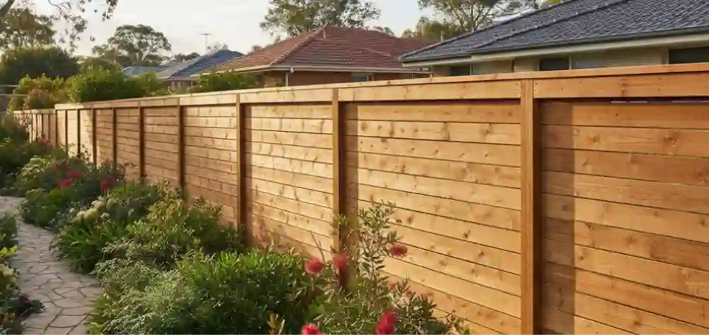 Lapped & Capped Timber Fences