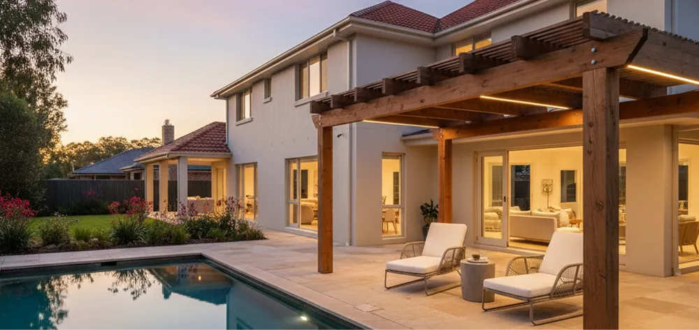 Poolside Pergolas