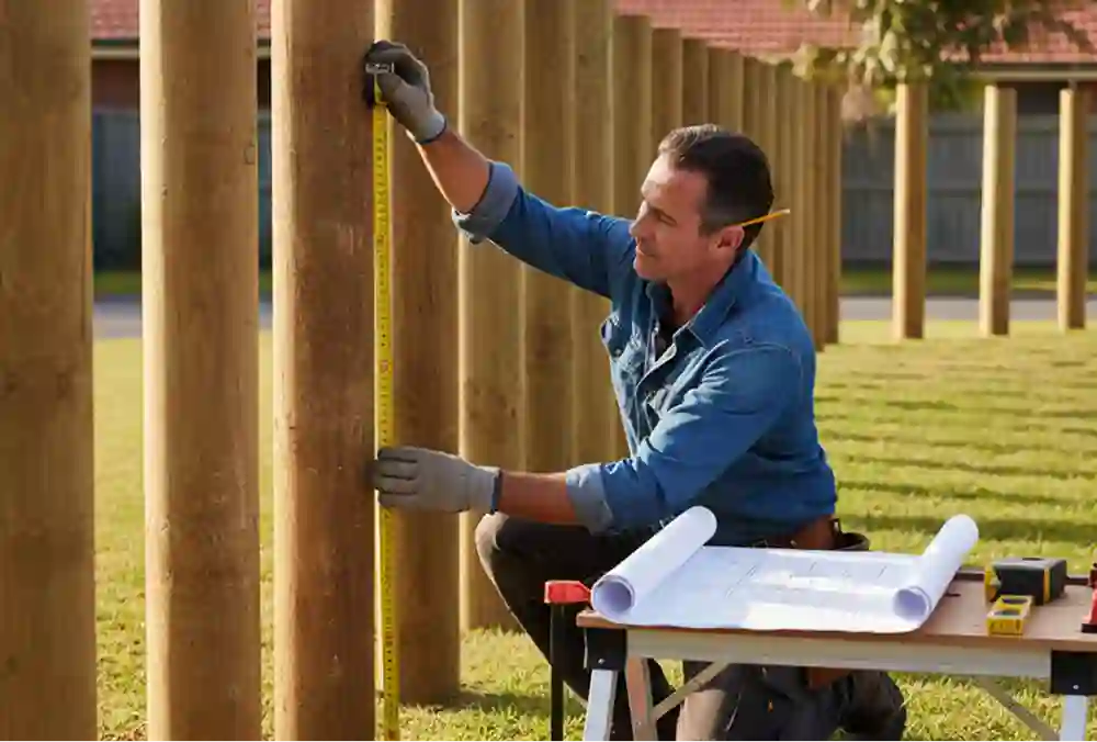 Timber fence design and planning